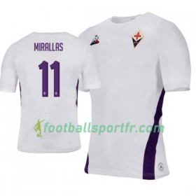 Tenue ACF Fiorentina Kevin Mirallas 11 Extérieur 2018-2019 Maillot de Foot